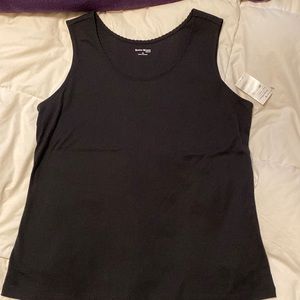 NWOT Studio Works Women’s Black Tank Top, Size 1X